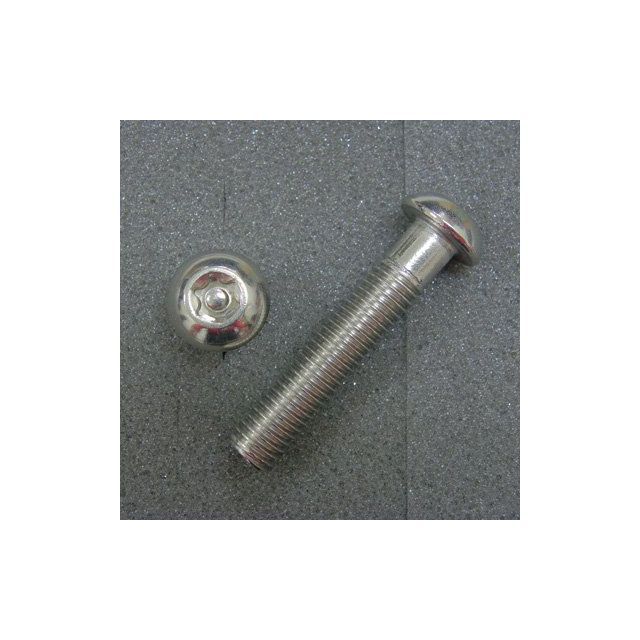 ●メーカー名：デュラボルト / DURA-BOLT●商品名：TRXボルト ボタンタイプ（2本入） M10x50mm ピッチ1.5mm/304ステンレス●メーカー品番：DBX1050●JANコード：4542880020243商品の保証は、メーカー保証書の内容に準じます。●商品内容2本●素材304ステンレス●サイズボルト径：M10長さ：50mm外径：17.5mm高さ：5.5mmピッチ：1.5mm●仕様頭部形状：ヘックスグローブ（ピン付）●備考このボルトは星形のセンターに“ピン”が立つ特殊形状で、専用レンチでしかまわすことができません。パーツの盗難やいたずら防止に効果があります。●ご注意※特殊形状のボルトです。※取り付けには、専用工具が必要となります。●写真注意※画像はイメージです。メーカー車種年式型式・フレームNo.その他汎用※商品掲載時の適合情報です。年式が新しい車両については、必ずメーカーサイトにて適合をご確認ください。