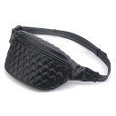 正規品／DIN MARKET FANNY PACK（ブラック） ADIN012 ディンマーケット ツーリング用バッグ バイク