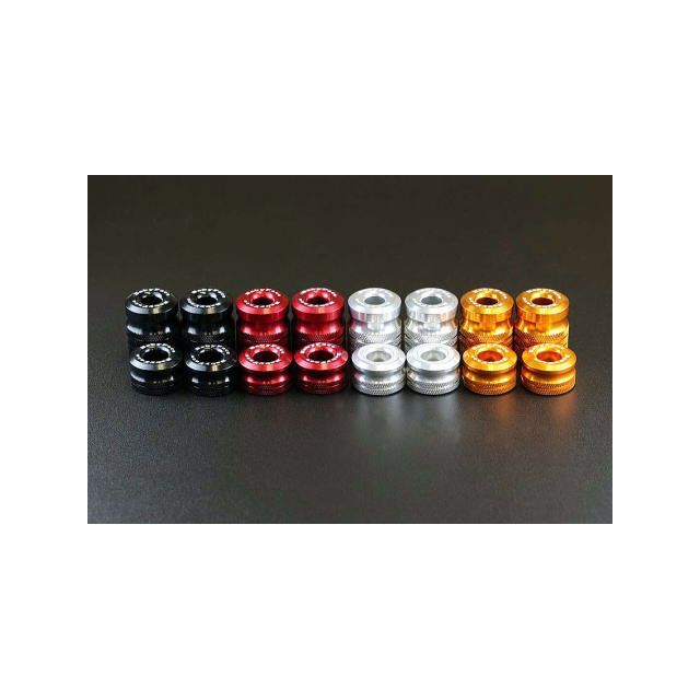 ベビーフェイス ハンドルバーエンド φ30 ショート M5 汎用 カラー グリーン 005-BES05GR(2)