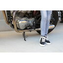 デグナー 【特価品】HS-B15 レザースニーカー(ブラック/ホワイト) サイズ 22cm HS-B15