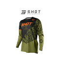SHOT RACE GEAR ジャージ DEVO STORM(カーキ) サイズ L A0A-12C2-B02-10