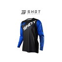 正規品／SHOT RACE GEAR ジャージ DEVO SLAM（ブルー） サイズ：M A0A-12C1-A01-09 SHOT RACE GEAR モトクロス用品 バイク