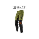 正規品／SHOT RACE GEAR パンツ DEVO STORM（カーキ） サイズ：30 A0A-11C2-B02-30 SHOT RACE GEAR モトクロス用品 バイク