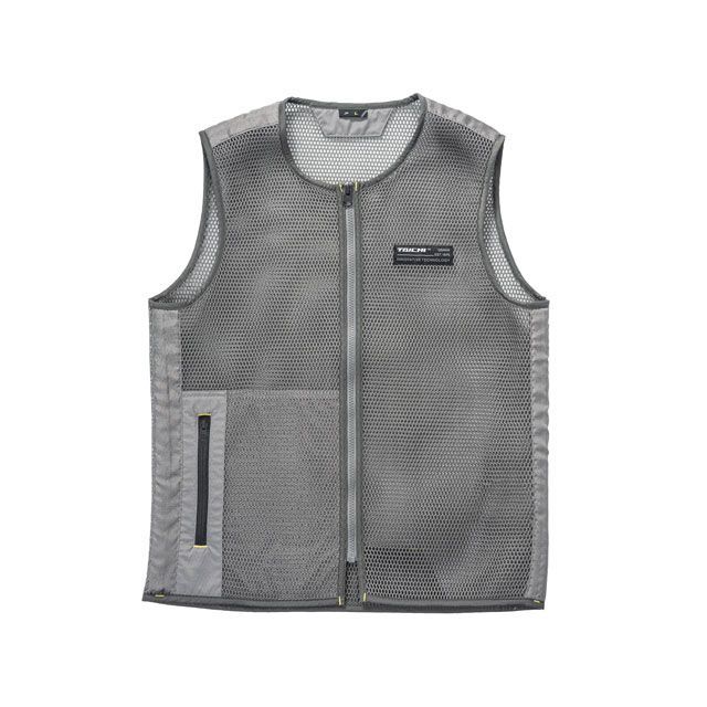 RSTAICHI LIQUIDWIND AIR FLOW VEST（グレー） サイズ：M RSU501GY01M RSタイチ インナーウェア・アンダーウェア バイク