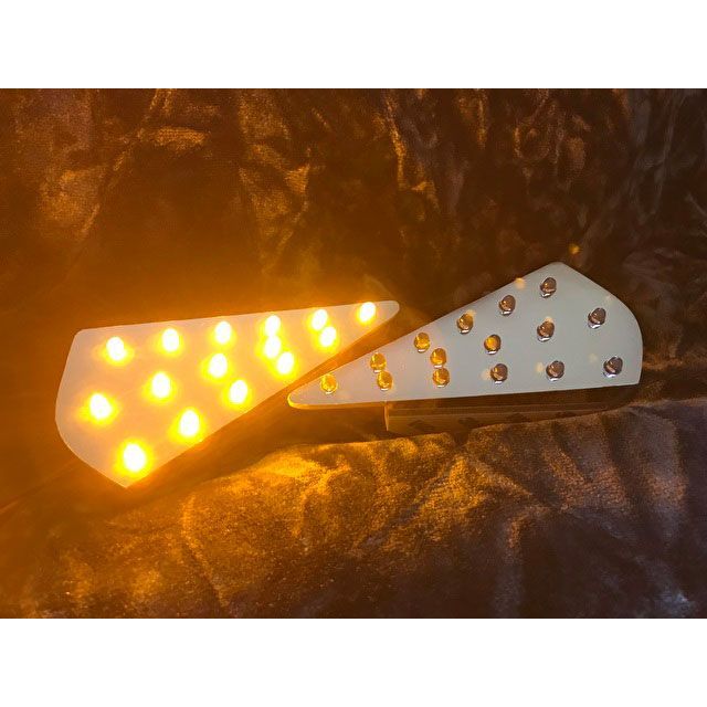 フロムネイバー GSX750S3 3型カタナ/GSX750 S4 4型カタナ/RGΓ/RGガンマ用LEDフロントウインカーユニット