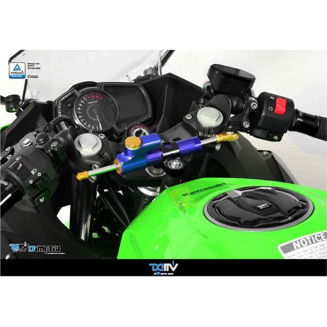 ディモーティブ ステアリングダンパーマウントキット Ninja 400 Ninja400 DI-DMK-KA-22-K ohrins