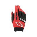 正規品／Alpinestars フルボア グローブ（ブライトレッド/ブラック） サイズ：XL C8916 アルパインスターズ オフロードグローブ バイク