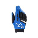 正規品／Alpinestars フルボア グローブ（ブルー/ブラック） サイズ：S C8900 アルパインスターズ オフロードグローブ バイク