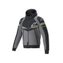 Ki^Alpinestars SEKTOR V2 TECH HOODIEi9151 TAR GREY BLACK YELLOW FLUOj TCYFM ApCX^[Y JWAEFA oCN