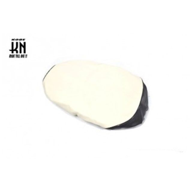 KN企画 2WAY シートカバー 国産高品質（ホワイト/ブラック） ZOOMER SST-AF58-WHBK