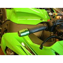ポッシュフェイス M17 カワサキ用 ウルトラヘビーバーエンド カワサキ カラー メッキ ・031989-33-10