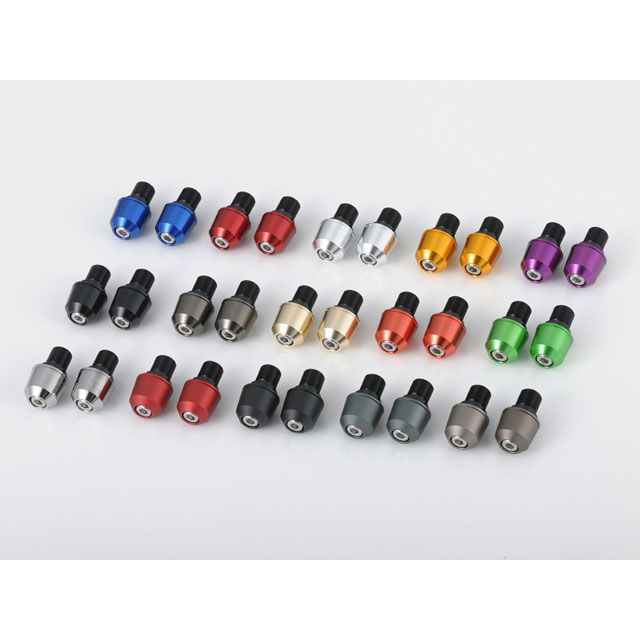 ポッシュフェイス カワサキ ソリッド バーエンド M17 H2 ZX10R カラー ブルー ・031088-01-10