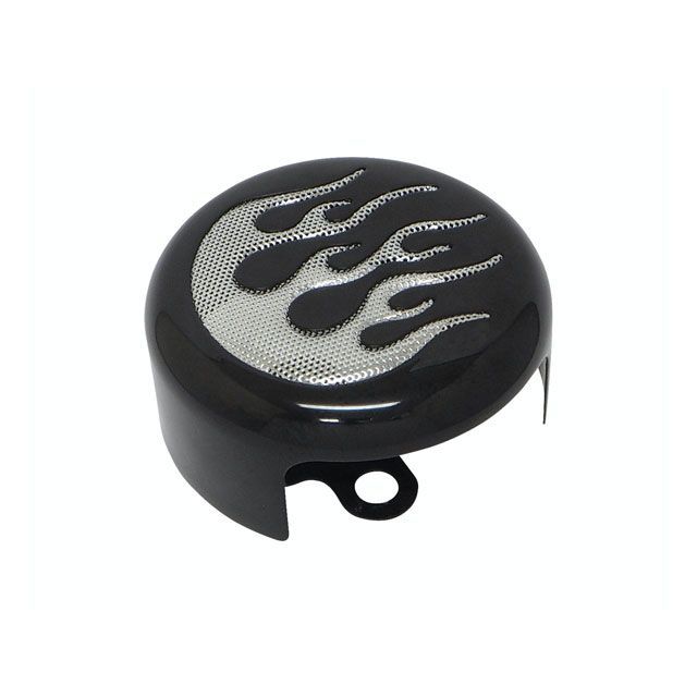 ネオファクトリー ラウンドフレイムホーンカバー ブラック ・021895