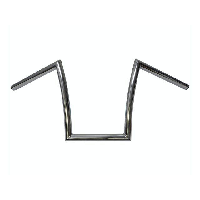 ネオファクトリー ヘコミ無し 10in ゴーストエイプバーハンドル クローム ・026328