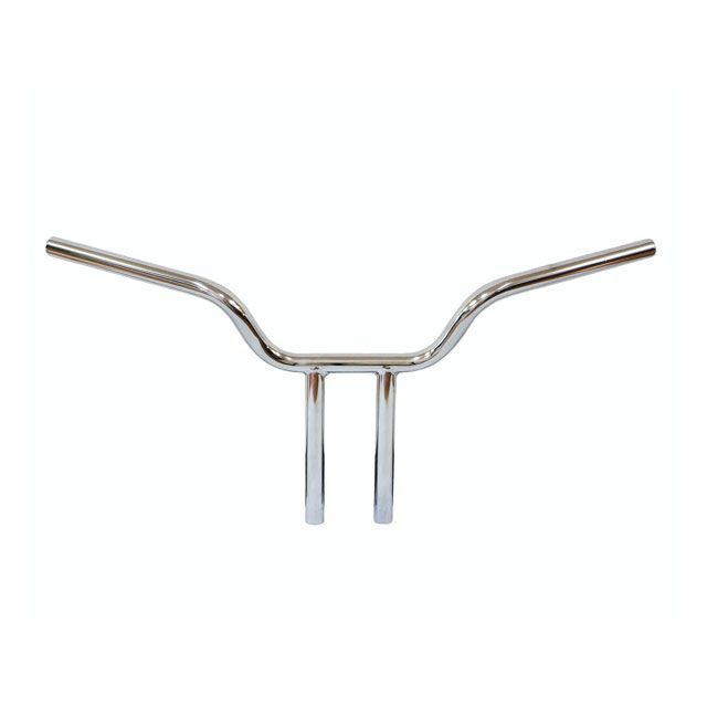 ネオファクトリー ヘコミ無し 8in スーパーライザーバーハンドル ハイ クローム ・026981