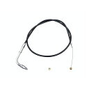 エス&エス S&S用 36in スロットルケーブル ブラック -95yBT/XL ・012834