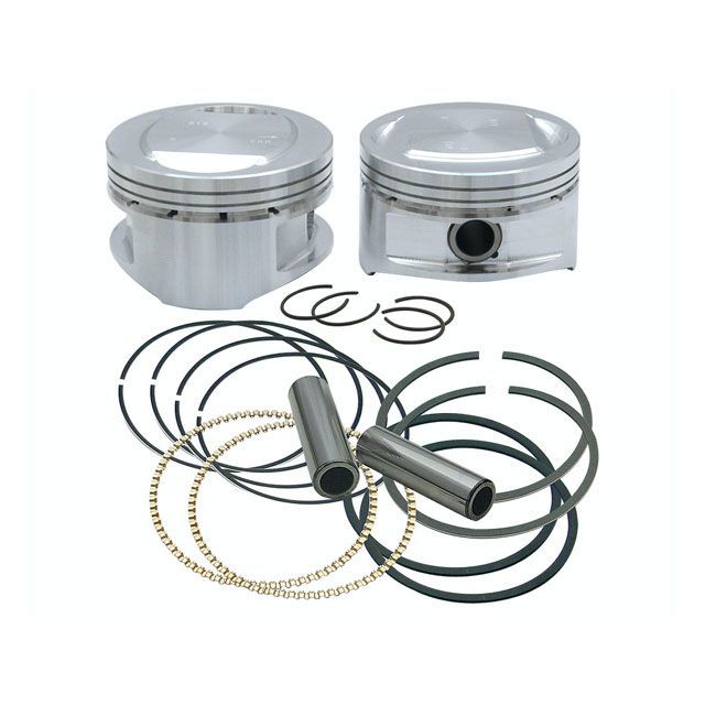 エス＆エス 3-7/8” 鍛造ピストンキット＋.005” 99-06y 95”BT ・024991
