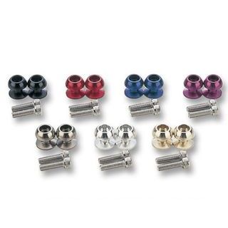 ポッシュフェイス 8mm アルミカラードネットアンカー 2個入り XJR1300 カラー ブルーベリー ・004012-05