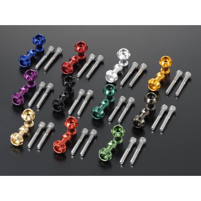 ポッシュフェイス NASAタイプ ロングネットアンカー（8mm/2個入） 汎用 カラー レッド ・004032-02