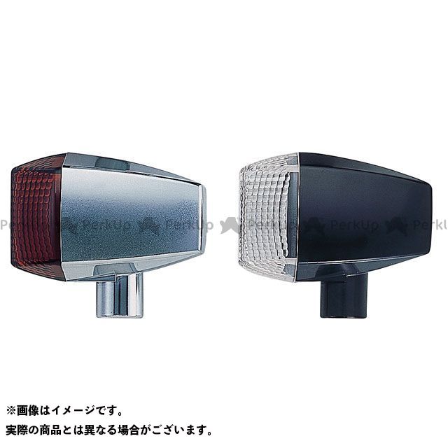 Blinkers, Taillights, Headlights - ポッシュフェイス ZRタイプウインカー（バルブタイプ） スタンダードレンズ ボディカラー メッキ レンズカラー クリアー ・071482