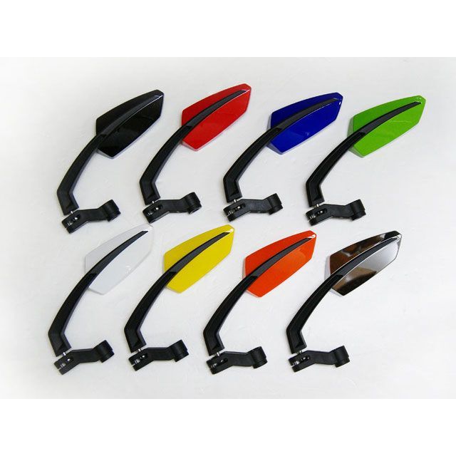 キジマ MAGミラー 左右セット 汎用 カラー ブルー 203-8052