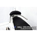 ウイルズウィン PCX e:HEV(2AJ-JK06)用 バックレスト付き32φタンデムバー ブライアントタイプ PCX e:HEV バックレストサイズ スモール(2)