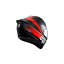 ʡAGV K1 018-GRIP MATT BLACK/RED L59-60cm 028192IY01809 ֥ եեإå Х