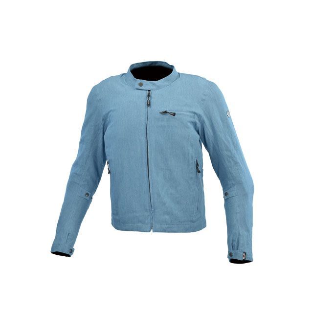 コミネ 2022年春夏モデル JK-160 プロテクトシングルリネンジャケット（ウォッシュドインディゴ） サイズ XL ・07-160(2)