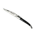バラデオ Laguiole knife 11cm true black horn BD-0011