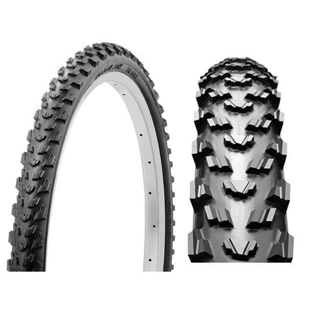 シンコー（自転車） MTBブロックタイヤ1本巻き（ブラック） 26x1.95 SR-089