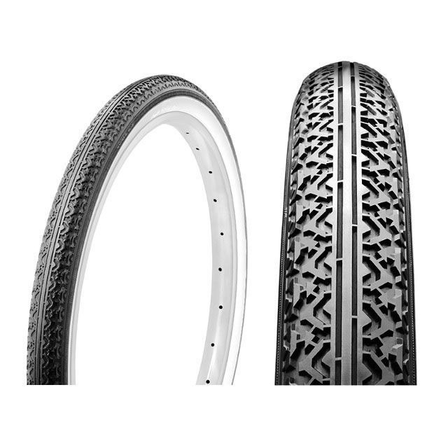 シンコー（自転車） ペア巻き タイヤ（ホワイト/ブラック） 22x1 3/4 SR-133