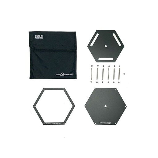 5050WORKSHOP STAND PLATE for 2WAY STAND(ブラック) TR014-5WS-4264 5050WORKSHOP STAND PLATE for 2WAY STAND(ブラック) TR014-5WS-4264