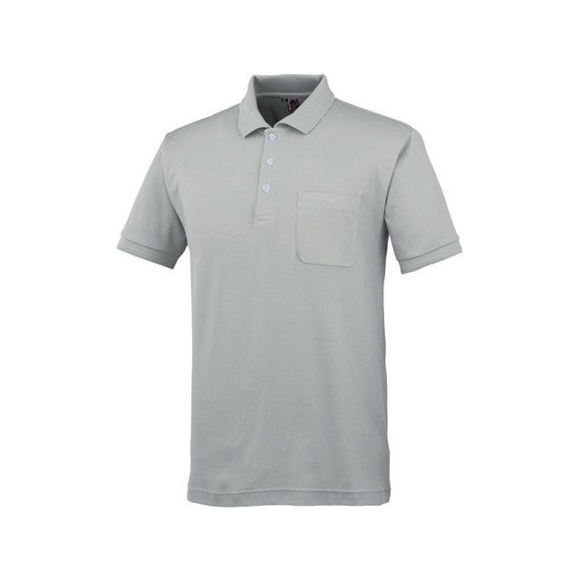 シーズクラブ 1334-26 半袖ポロシャツ（銀） サイズ LL ＃1334-26-LL