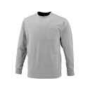 シーズクラブ 1401-05 長袖Tシャツ(灰) サイズ 4L #1401-05-4L
