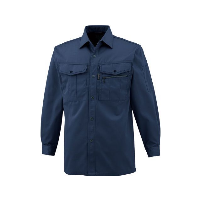 【正規品】中国産業 CUC 2401-02 長袖シャツ（コン） サイズ 8L ＃2401-02-8L