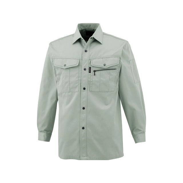 中国産業 CUC 2401-36 長袖シャツ（Fグリーン） サイズ M ＃2401-36-M