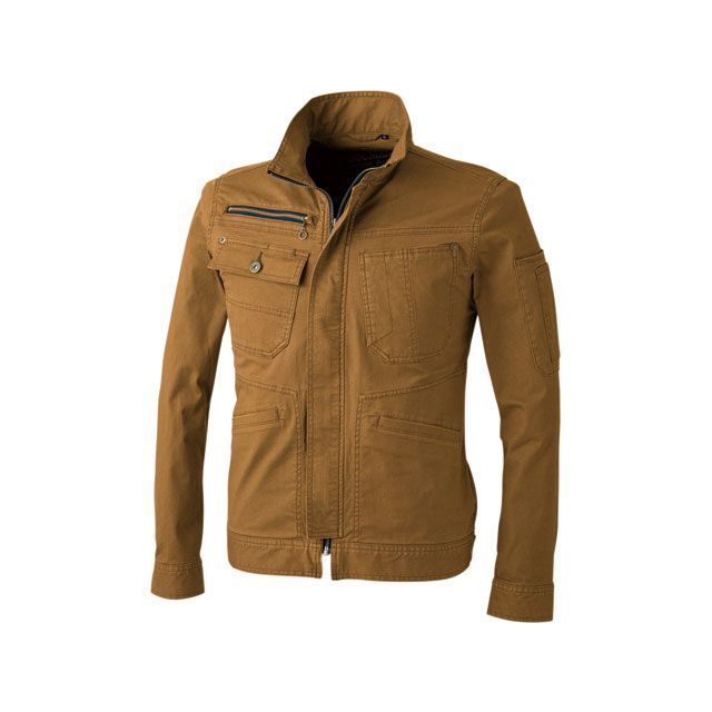 中国産業 DOG 8047-808 長袖ジャケット（D カーキ） サイズ 4L ＃8047-808-4L