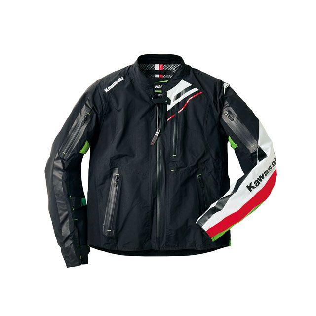 カワサキ キマイラコンテンドジャケット（グリーン/レッド） サイズ M J8001-2855