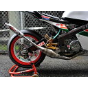 T2レーシング MC18左右出しセミワンオフチタンボディ NSR250 T2-CB-LR-008