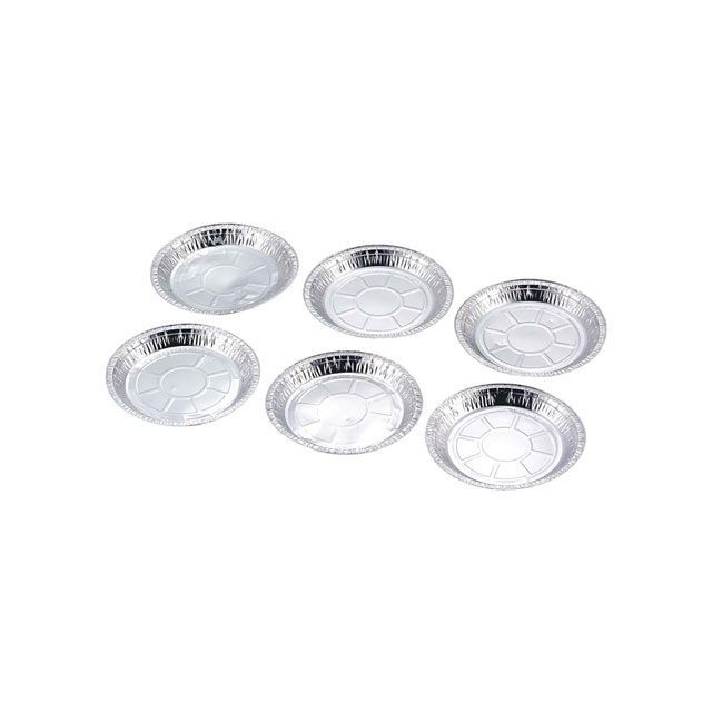 キャプテンスタッグ アルミ バーベキュー取り皿20cm 6枚組 M-6648