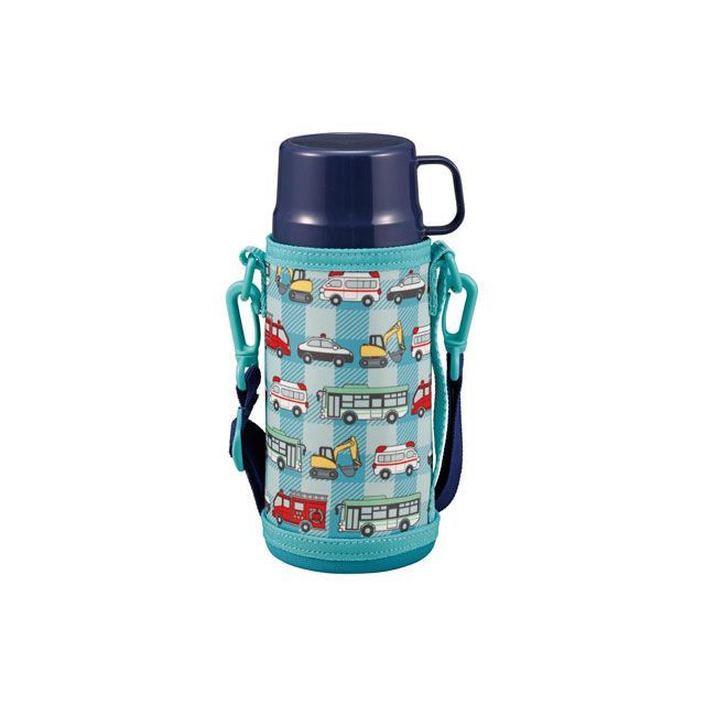 キャプテンスタッグ 2WAYキッズボトル600（くるま） UE-3534