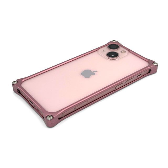 GILD design（mobile item） ソリッドバンパー for iPhone 13 mini（マットピンク） 43264