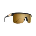 Ki^SPY FLYNN 5050 25 ANNIV MATTE BLACK GOLD - HAPPY BRONZE WITH GOLD SPECTRA MIRROR XpC TOX oCN