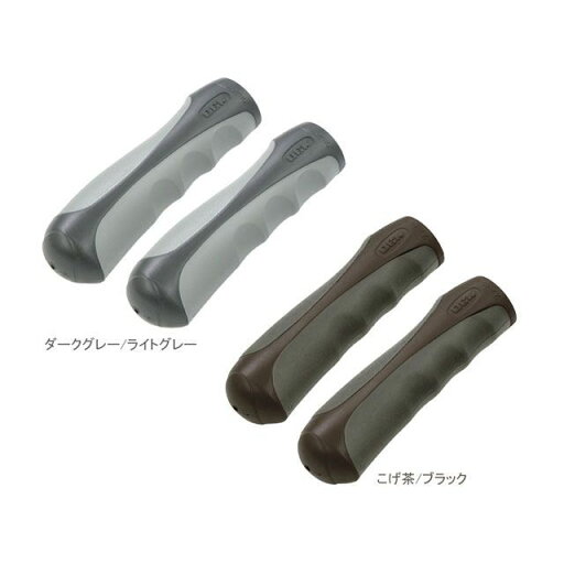 OGK技研(自転車) AG-021 グリップ(ロング/ロング)/(こげ茶/ブラック) AG-021 OGK技研(自転車) AG-021 グリップ(ロング/ロング)/(こげ茶/ブラック) AG-021