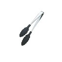 田辺金具 抗菌耐熱カラートング(中)(ブラック)250mm