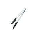 田辺金具 N抗菌耐熱カラートングスリム(中)(ブラック)250mm