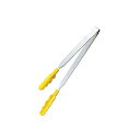 田辺金具 N抗菌耐熱カラートングスリム(大)(イエロー)300mm