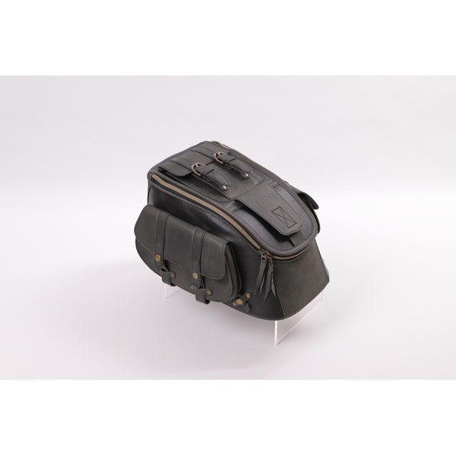 デグナー SB-93 ヴィンテージレザー シートバッグ（ブラック） SB-93-BK