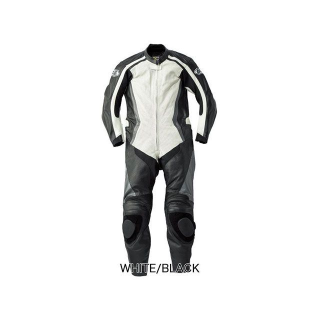 Speed Sound バイク用革ツナギ 白/赤/黒 1289847-2554921.jpg