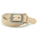 正規品／LOCAL WORKS CLASSICO 35mm幅 SIMPLE BUCKLE BELT（タン） RC-032L LOCAL WORKS その他アパレル バイク